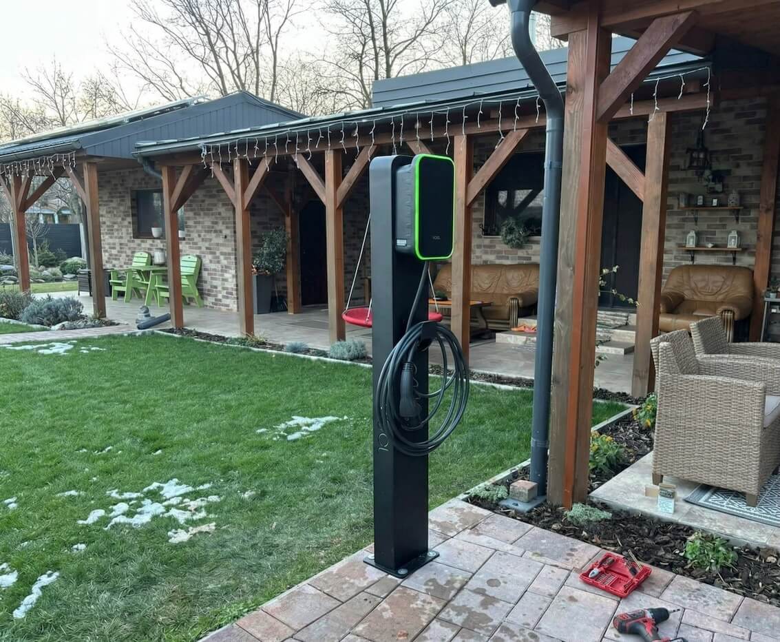 Wallbox na rodinnom dome - reálna realizácia Voltarea